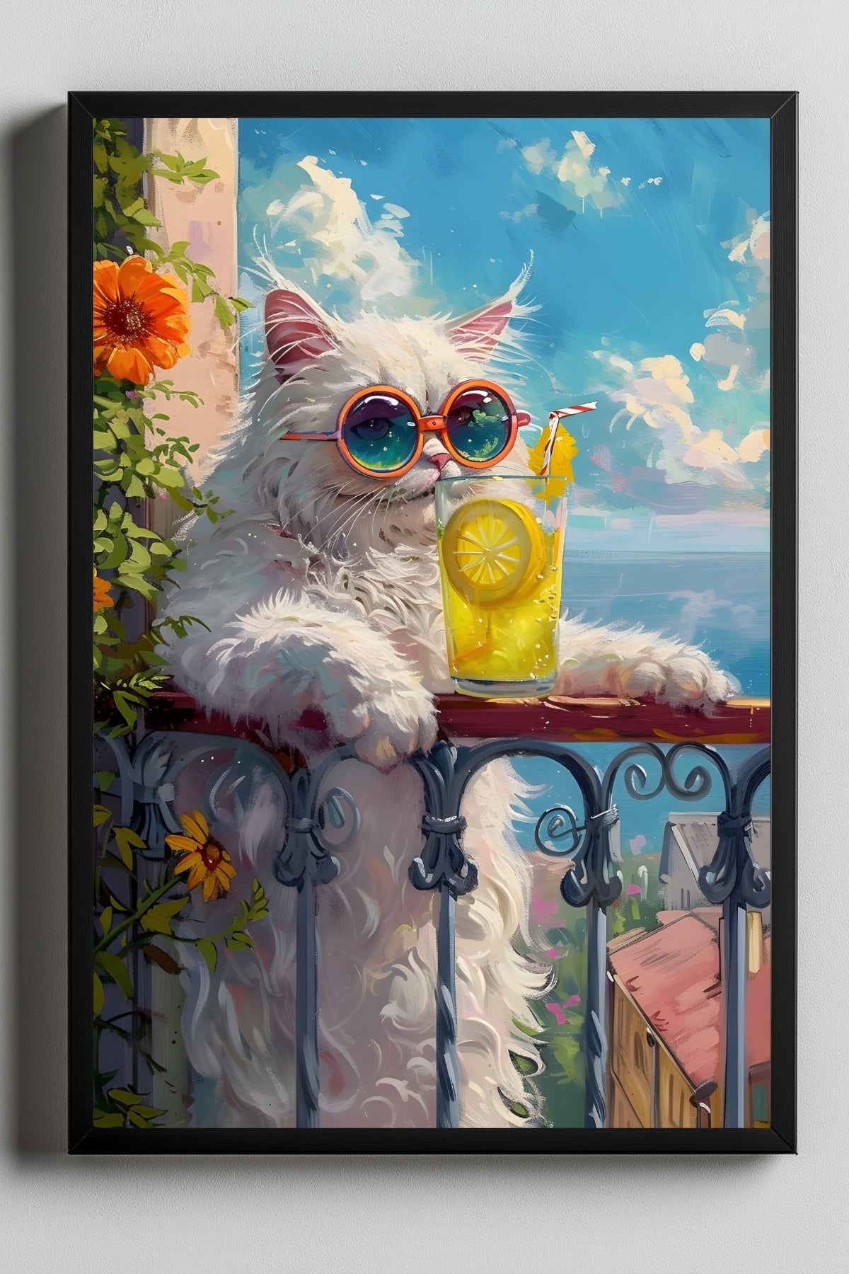 Cute Paws Wall Art Print — Pet Lover Poster
