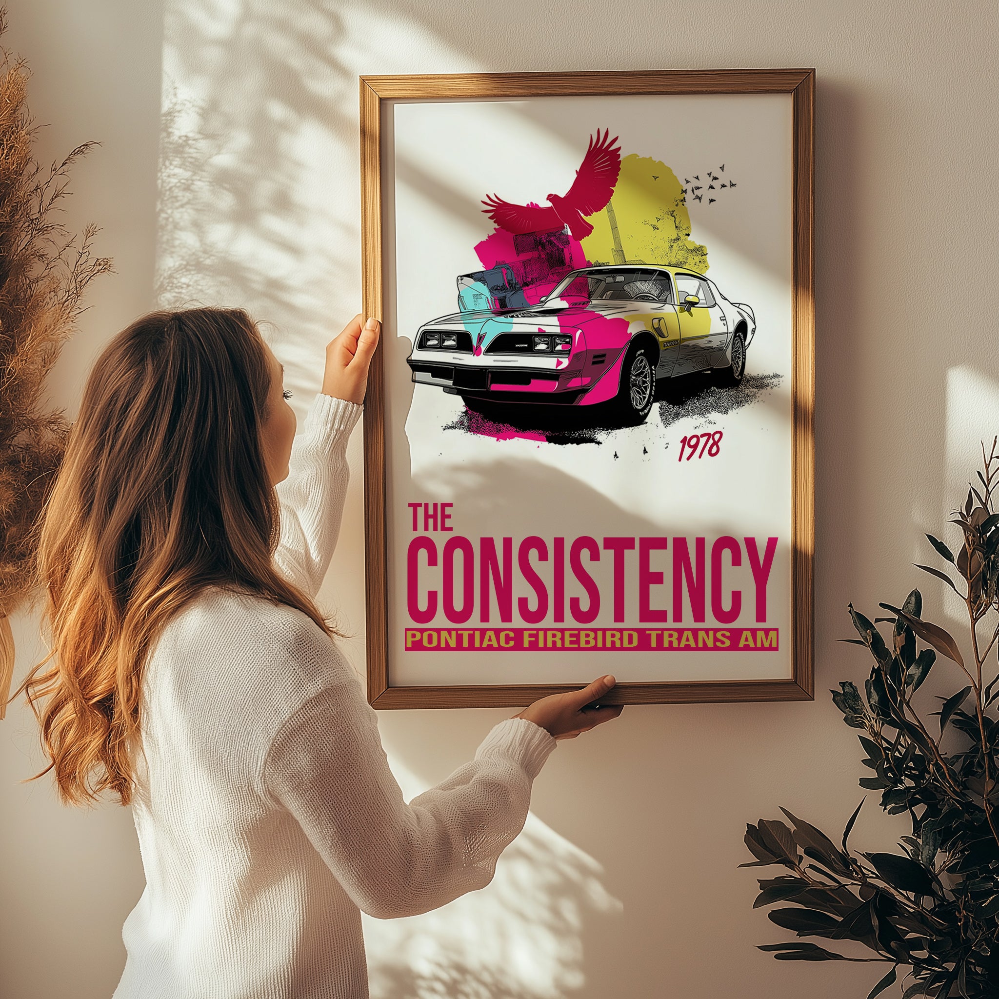 The Consistency Trans Am Wall Art Print — 1978 Pontiac Firebird Poster