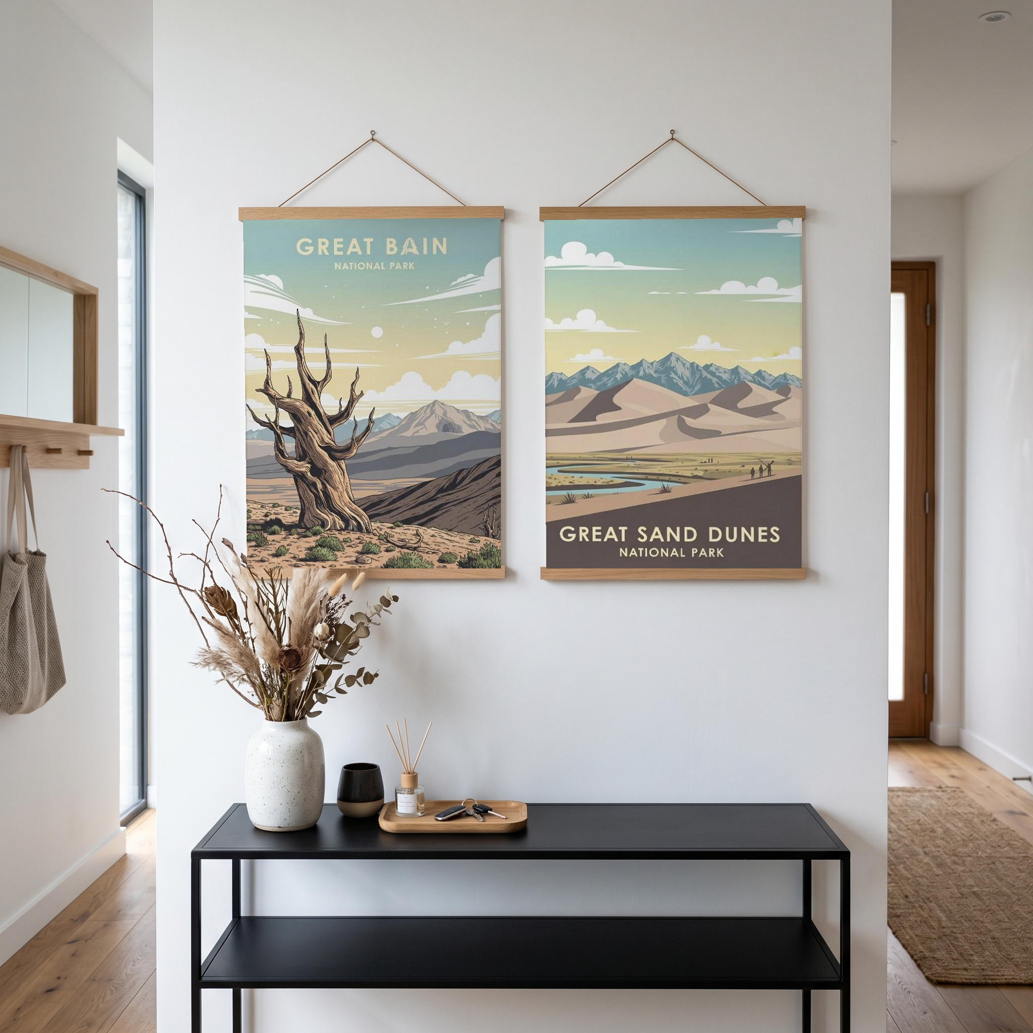 Great Basin National Park Poster — Vintage Bristlecone Pine Nevada Print