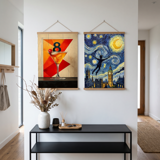 Amsterdam Flower Market Print — Canal Houses Tulip Cityscape Art