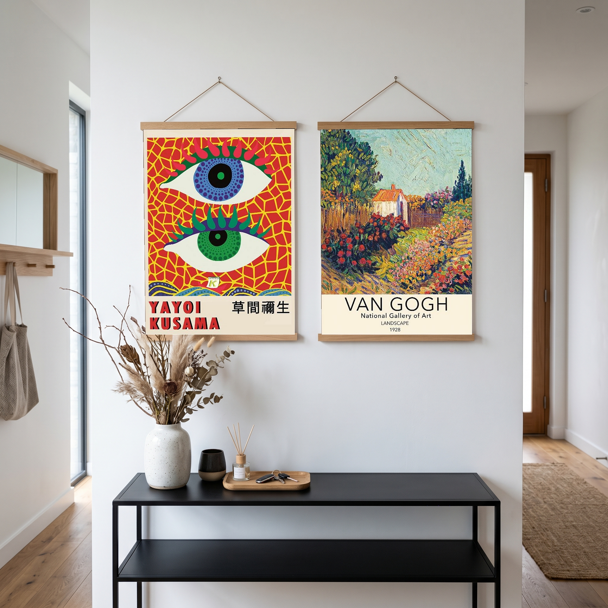Yayoi Kusama Eye Art Print — Pop Art Contemporary Poster
