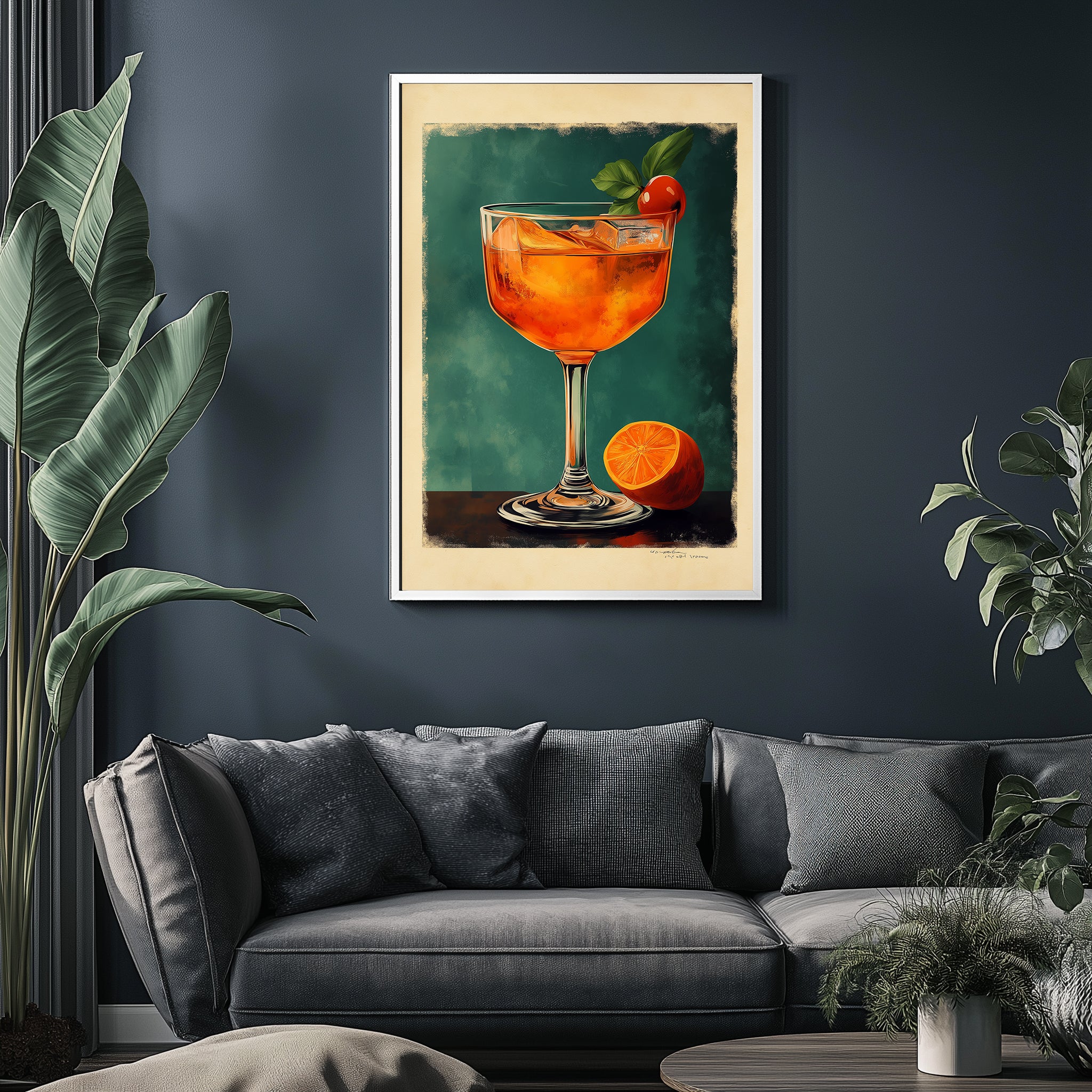 Italian Dream Wall Art Print — Tuscan Mediterranean Aesthetic Poster