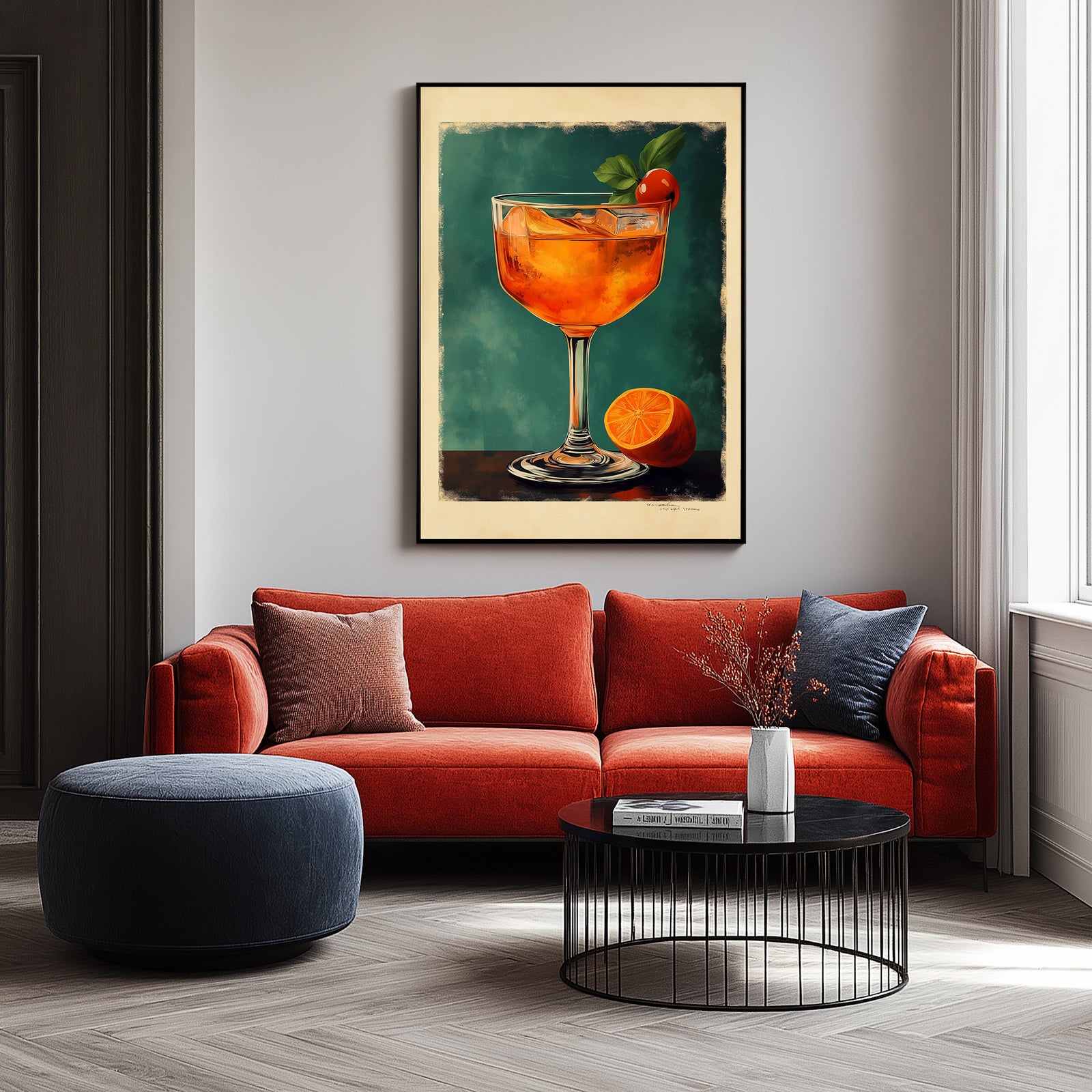 Italian Dream Wall Art Print — Tuscan Mediterranean Aesthetic Poster