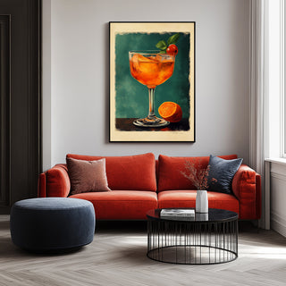 Italian Dream Wall Art Print — Tuscan Mediterranean Aesthetic Poster