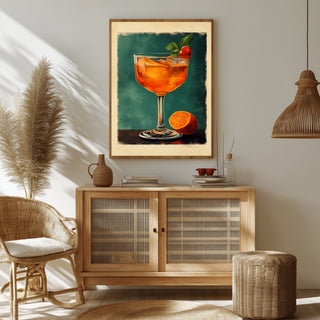 Italian Dream Wall Art Print — Tuscan Mediterranean Aesthetic Poster
