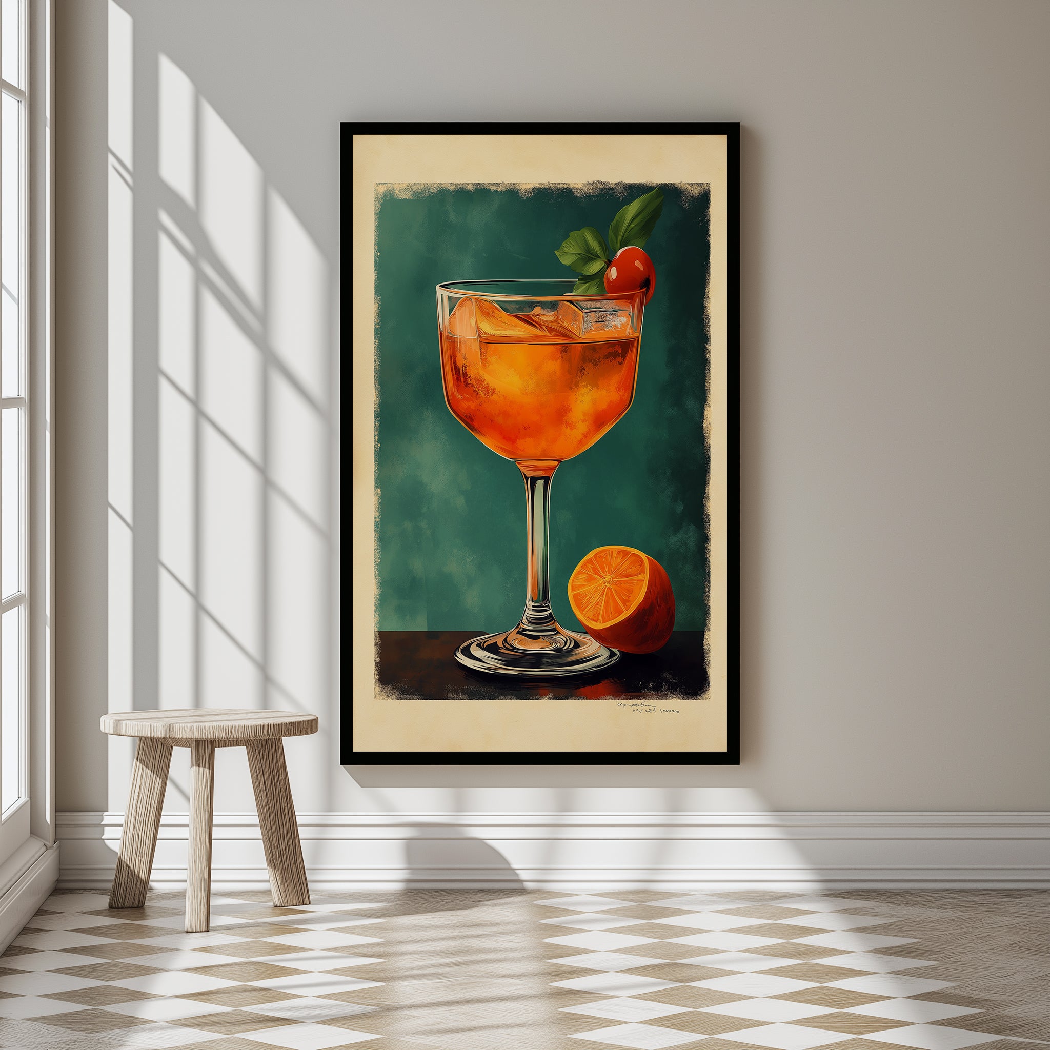 Italian Dream Wall Art Print — Tuscan Mediterranean Aesthetic Poster