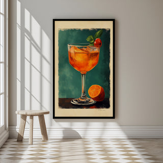 Italian Dream Wall Art Print — Tuscan Mediterranean Aesthetic Poster