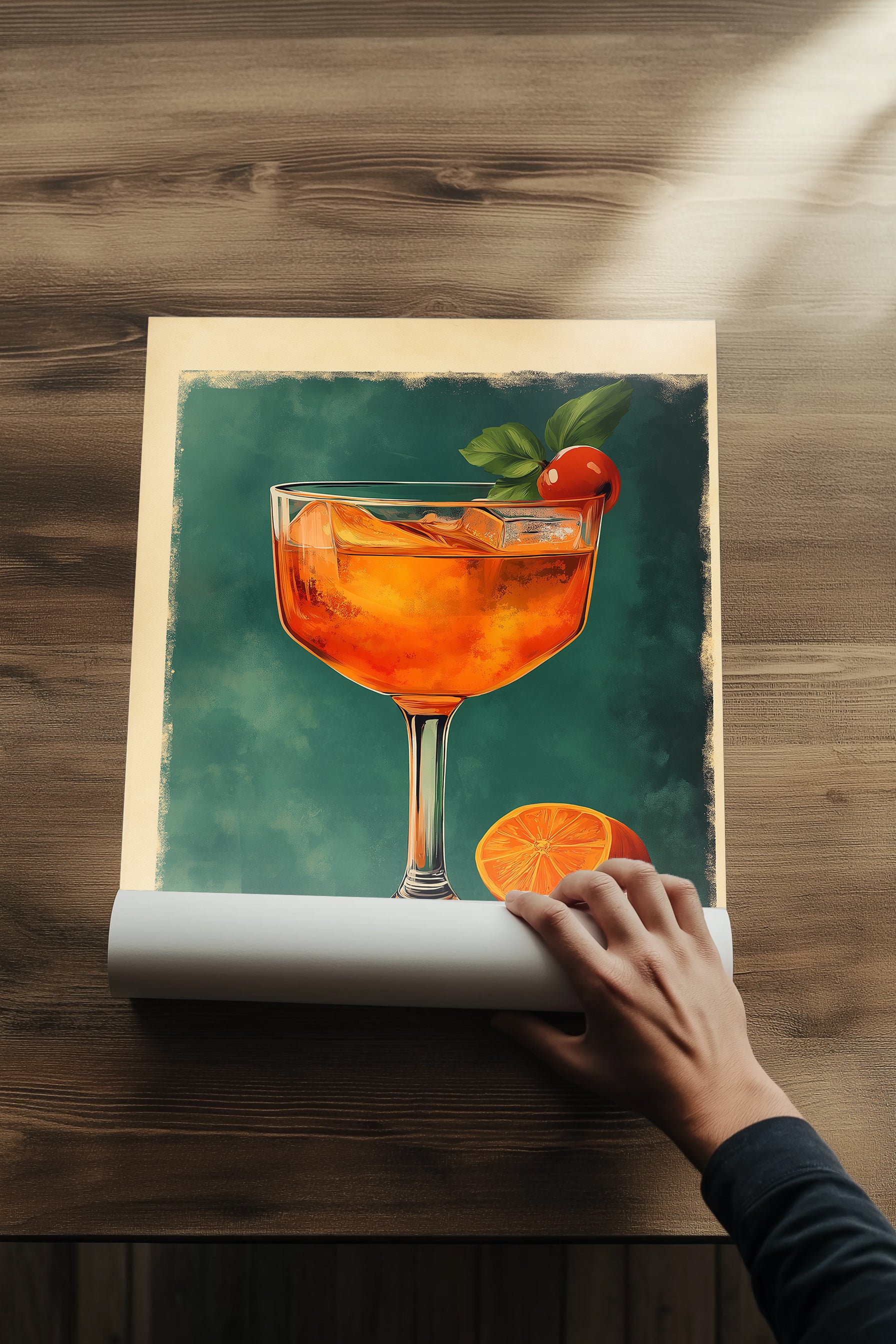 Italian Dream Wall Art Print — Tuscan Mediterranean Aesthetic Poster