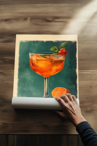 Italian Dream Wall Art Print — Tuscan Mediterranean Aesthetic Poster