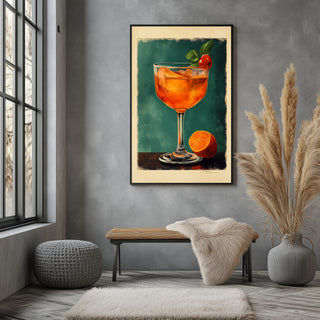 Italian Dream Wall Art Print — Tuscan Mediterranean Aesthetic Poster