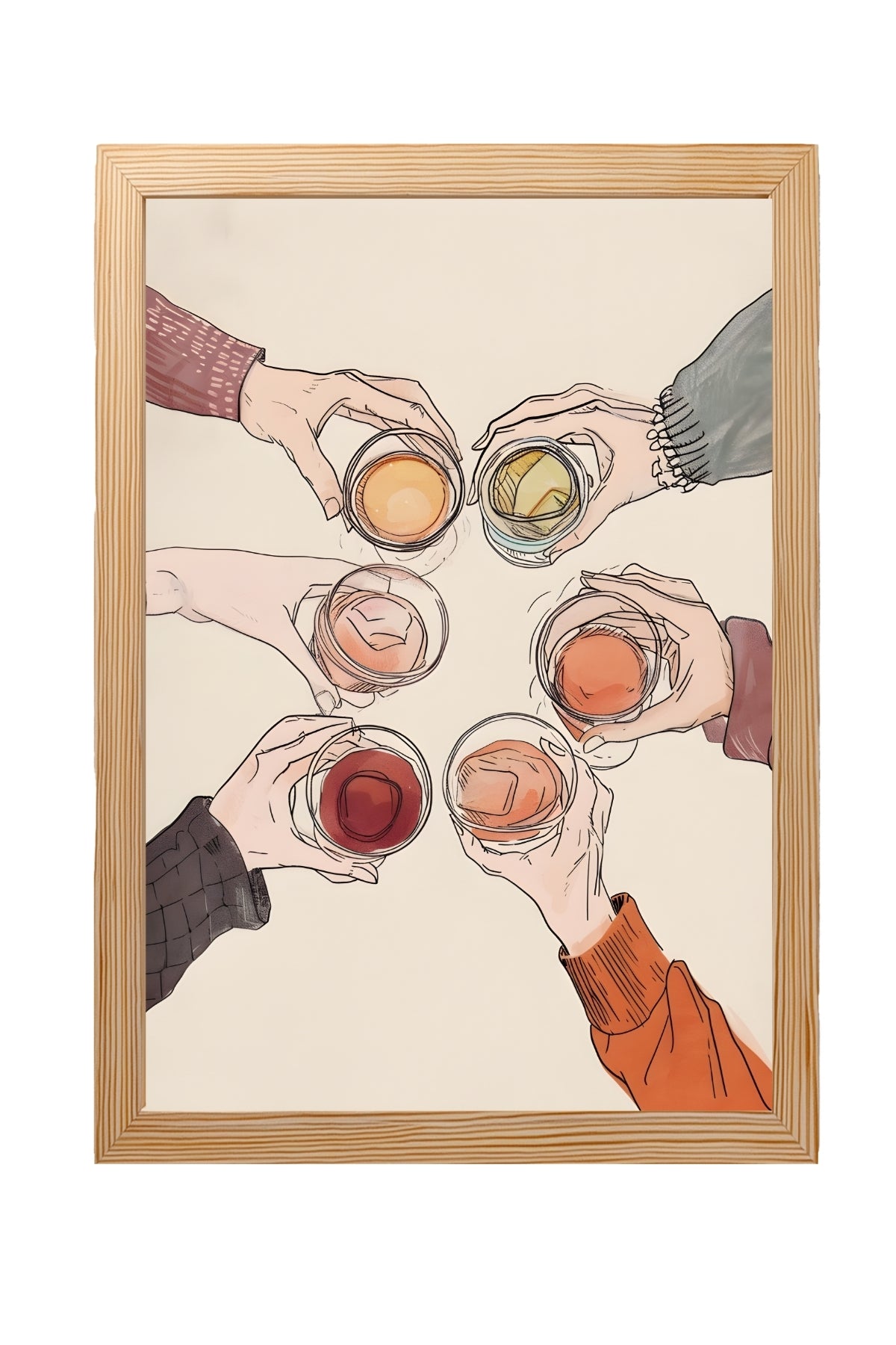 Salude Wall Art Print — Spanish Cheers Toast Quote Poster