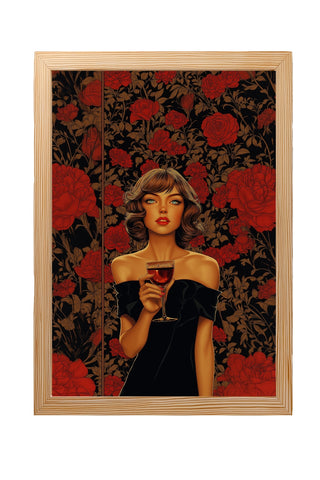 Cocktail Party Wall Art Print — Mid-Century Hosting Poster