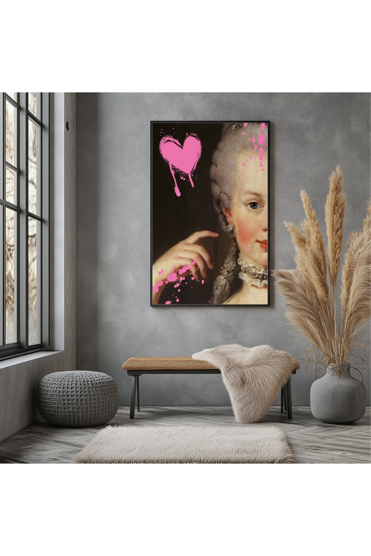 Timeless Love Remix Wall Art Print — Modern Romantic Couples Poster
