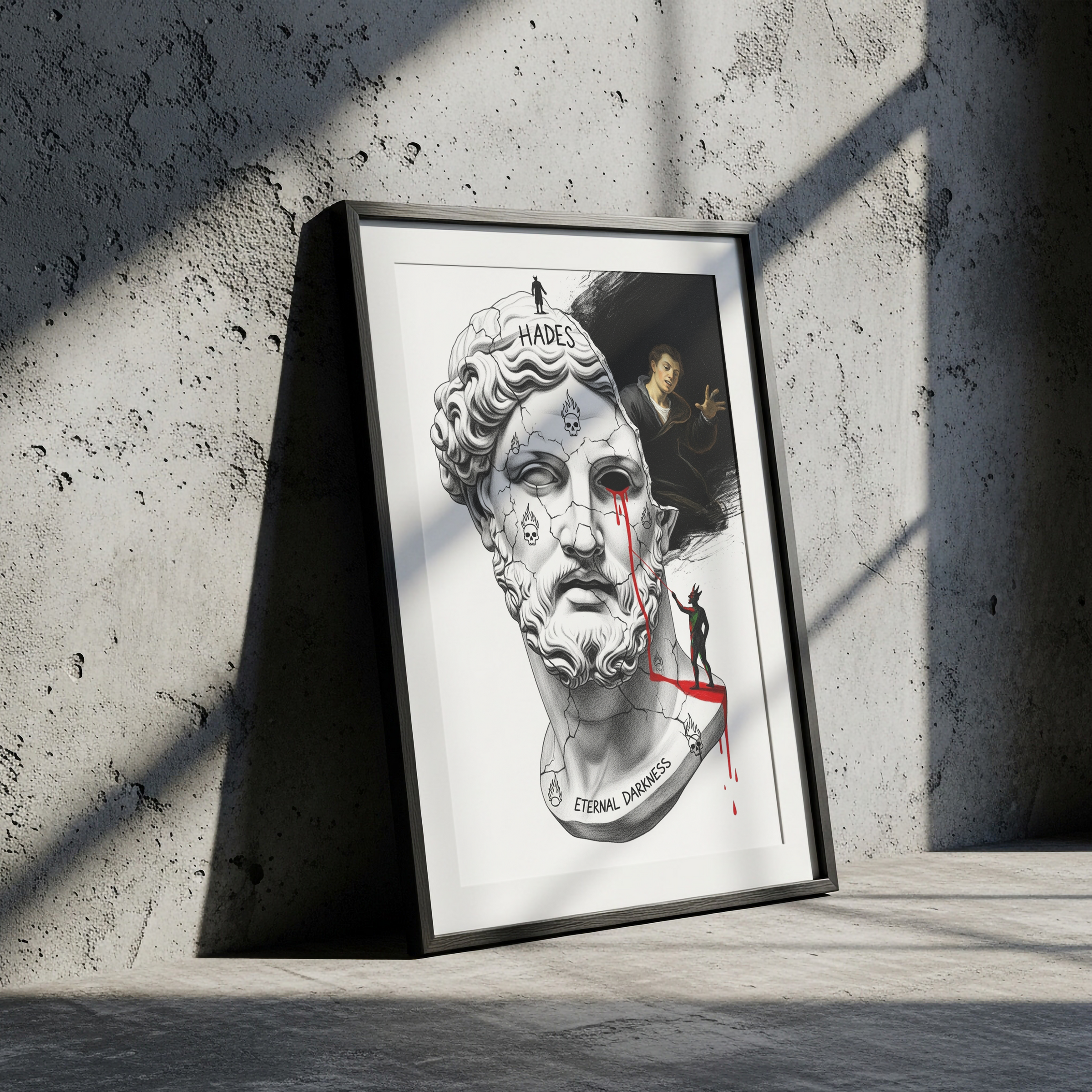Eternal Darkness — Hades Mythology Wall Art Print