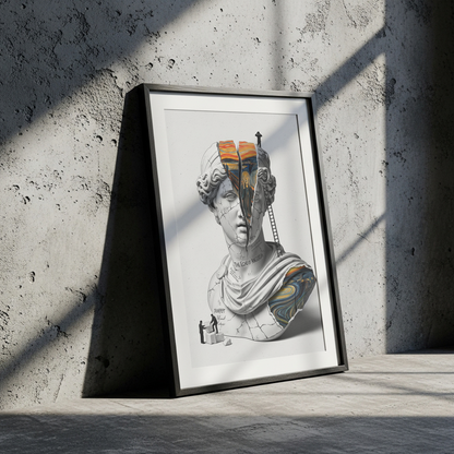 The Echo of Anguish: Çığlık Tablo Boyutlarında ve Yüksek Kaliteli Poster