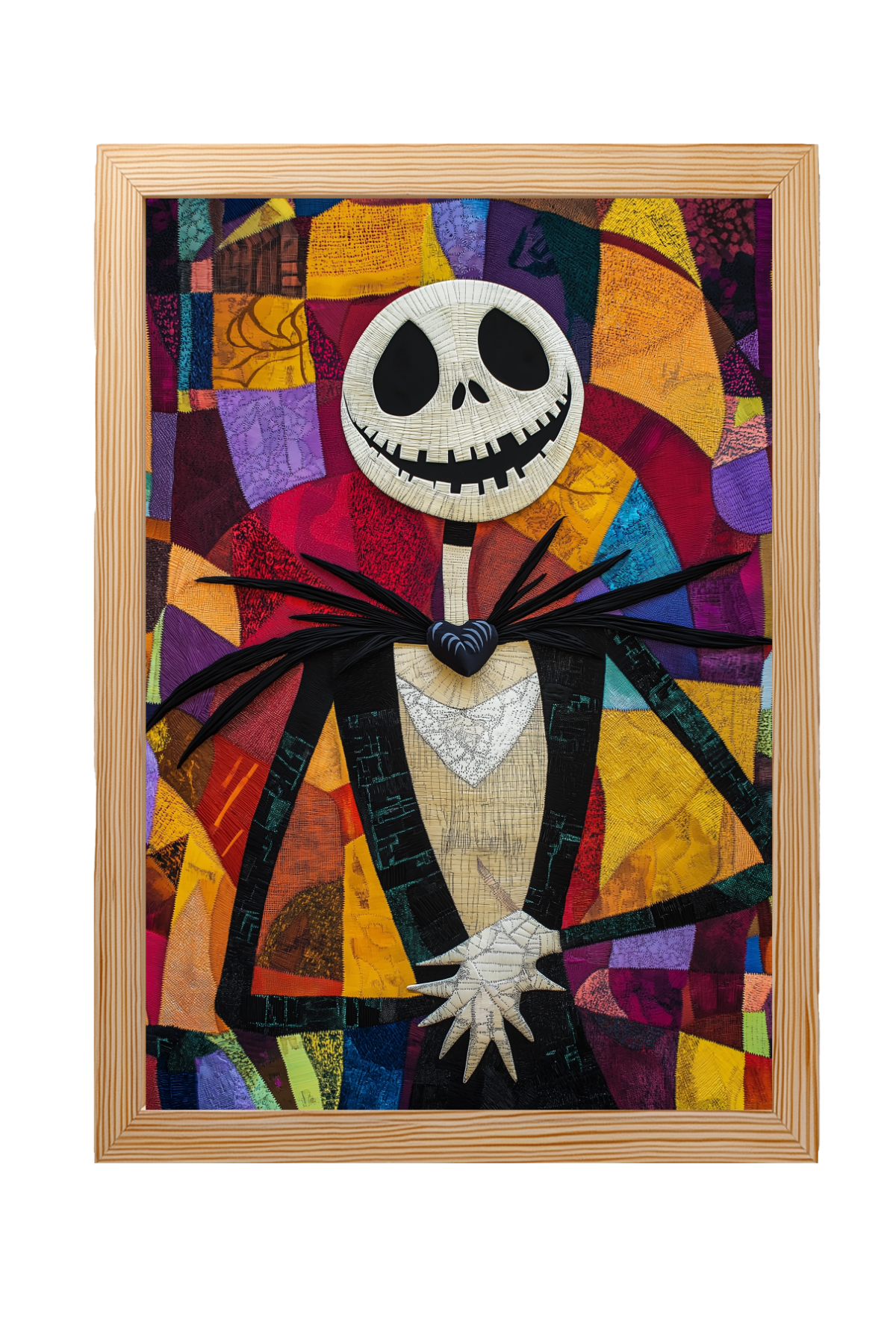 Jack Skellington Wall Art Print — Nightmare Before Christmas Tribute Poster