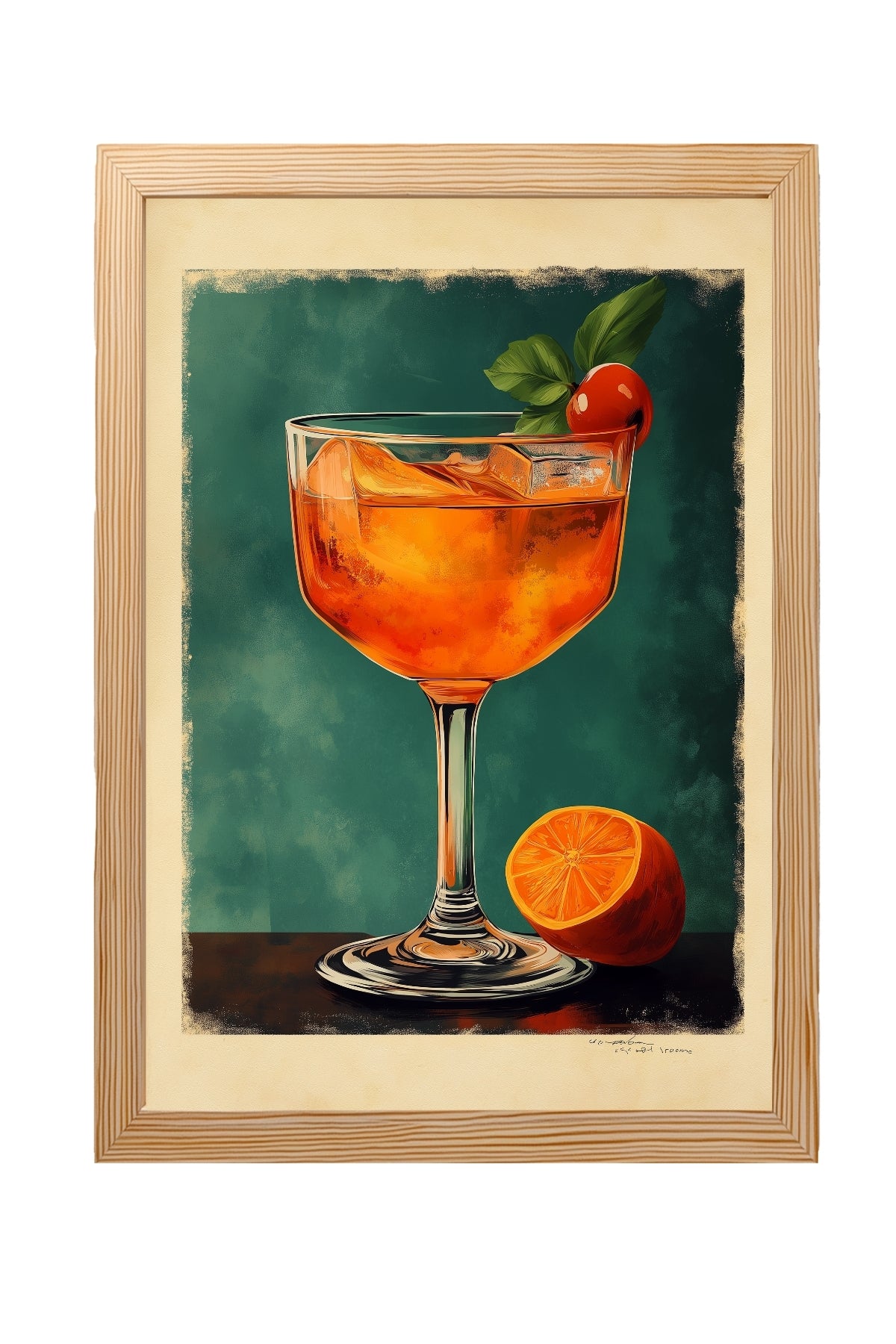 Italian Dream Wall Art Print — Tuscan Mediterranean Aesthetic Poster