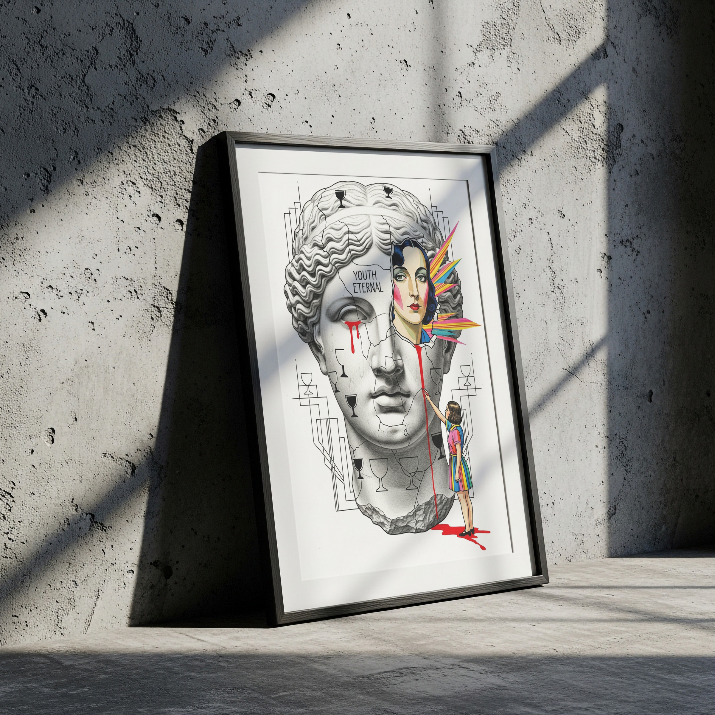 Youth Eternal Venus — Surreal Wall Art Print