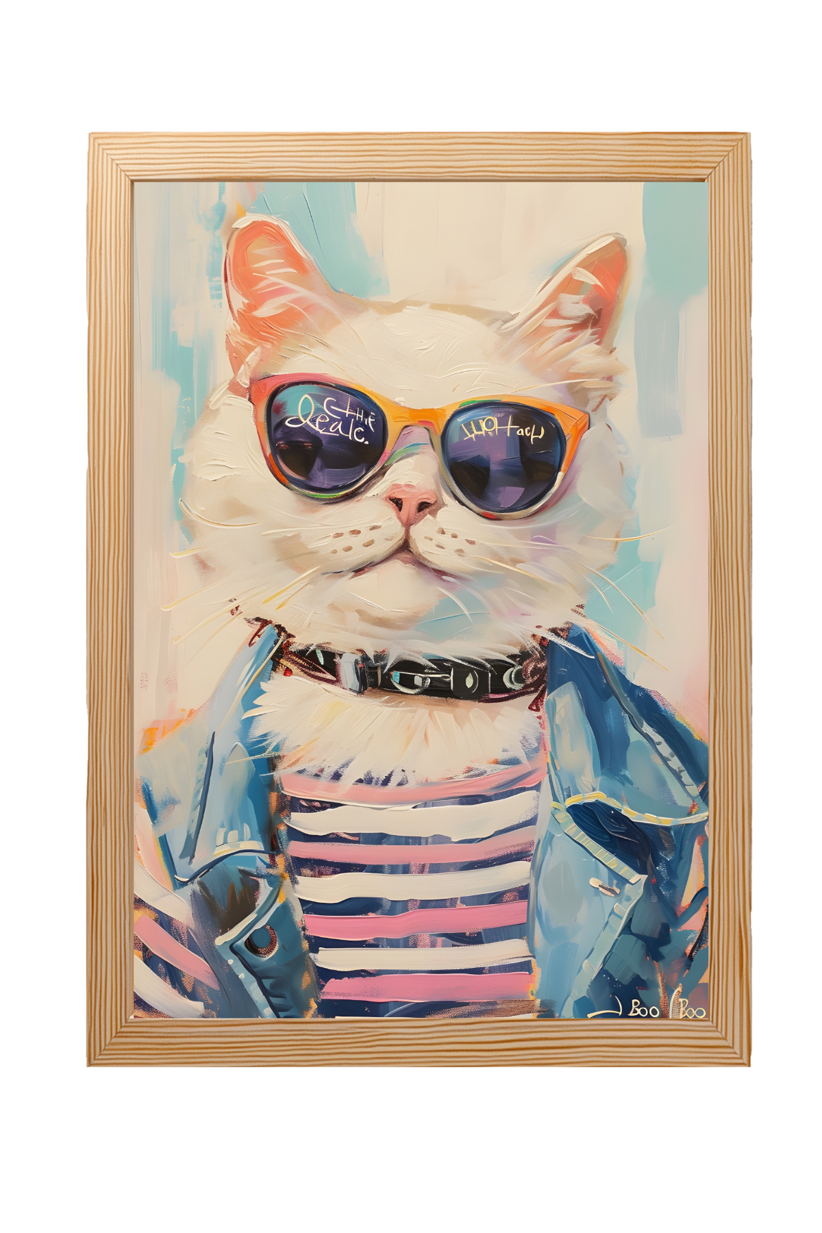 Pawsitively Purrfect Wall Art Print — Cute Cat Lover Quote Poster