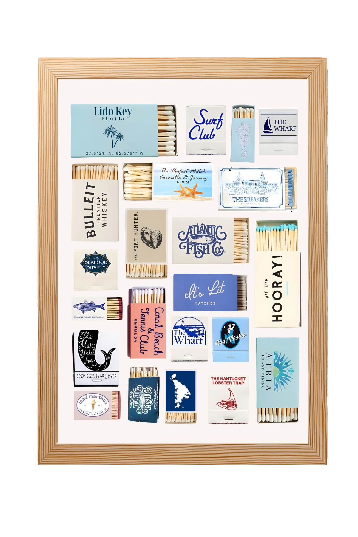 Ephemera Wall Art Print — Vintage Collage Aesthetic Poster
