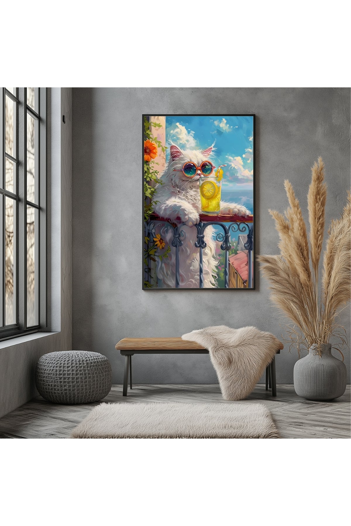 Cute Paws Wall Art Print — Pet Lover Poster