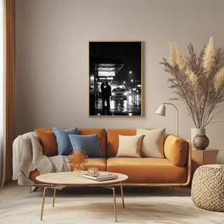 Window of Love Wall Art Print — Romantic View Poster