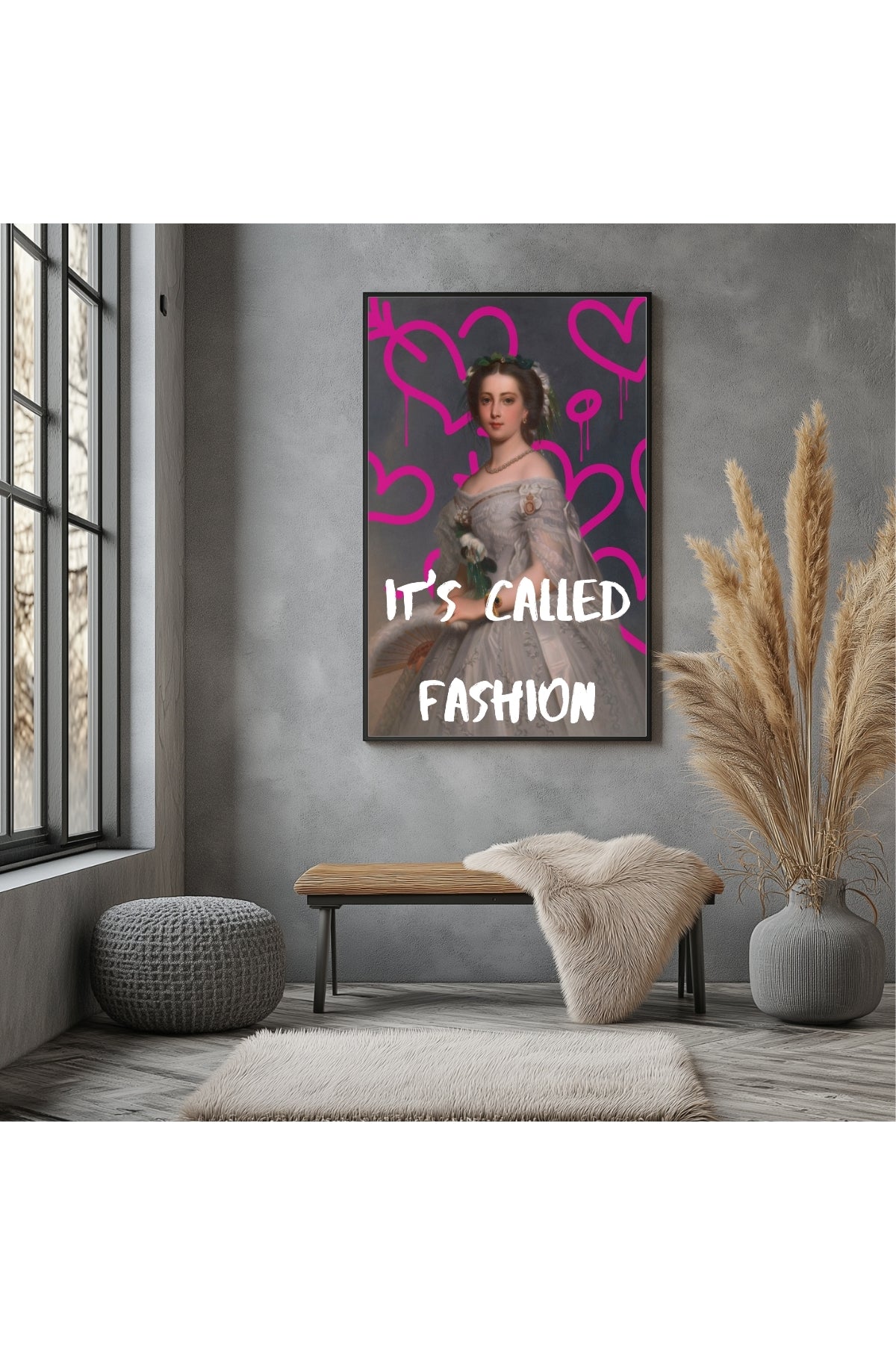 It's Called Fashion Wall Art Print — Bold Sarcastic Style Quote Poster
