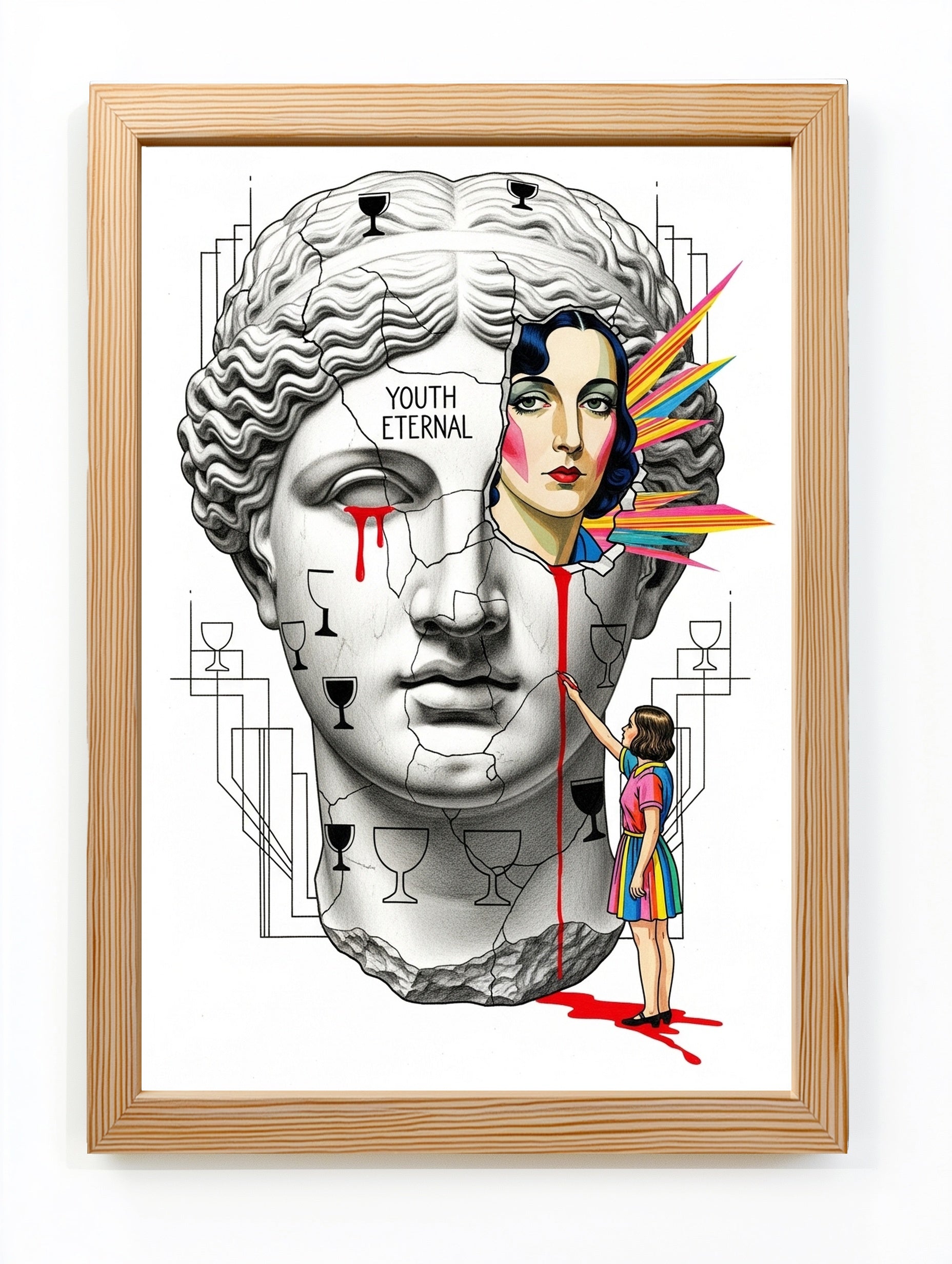 Youth Eternal Venus — Surreal Wall Art Print