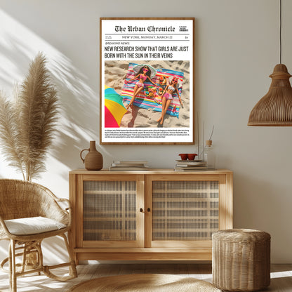 Summer Glow –  Tablo Boyutlarında ve Yüksek Kaliteli Poster