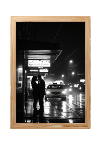 Window of Love Wall Art Print — Romantic View Poster