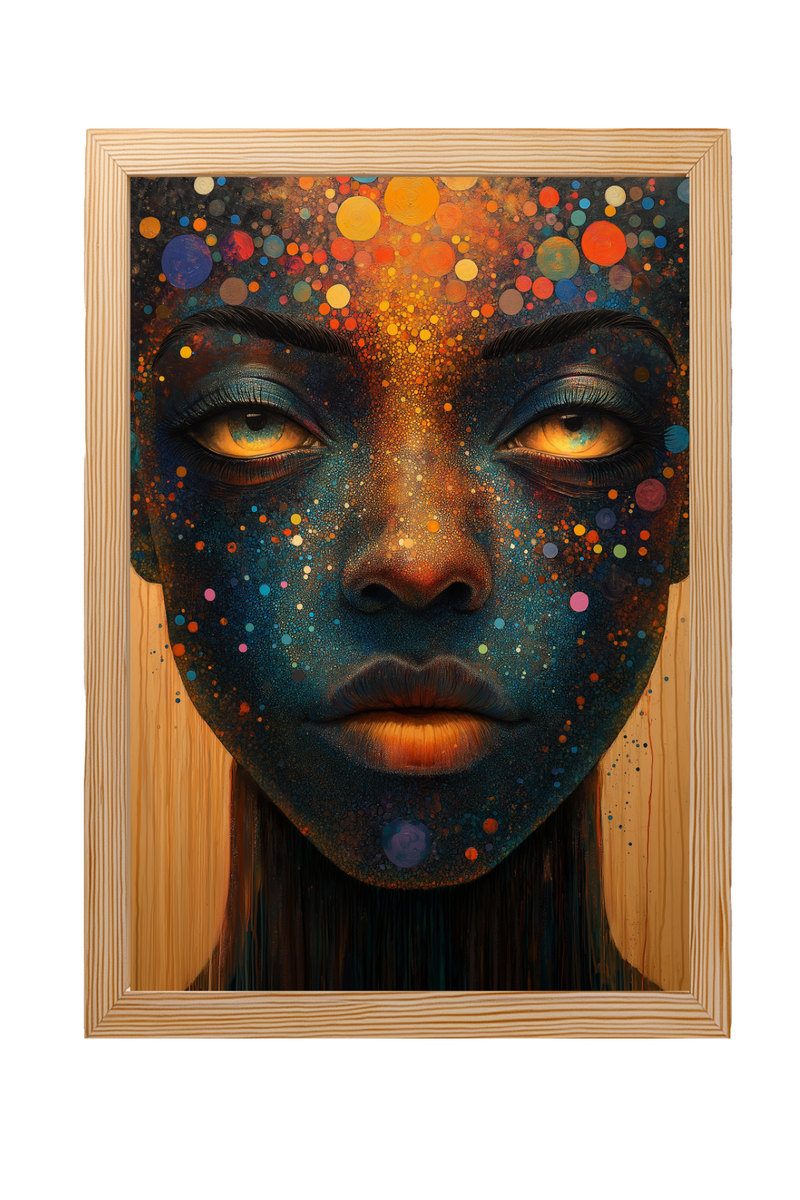 Nebula Wall Art Print — Cosmic Galaxy Poster