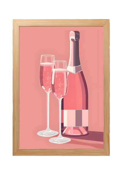 Rosé Rendezvous –  Tablo Boyutlarında ve Yüksek Kaliteli Poster