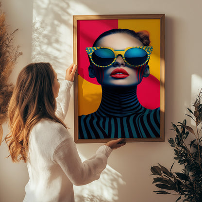 Electric Elegance Tablo Boyutlarında ve Yüksek Kaliteli Poster