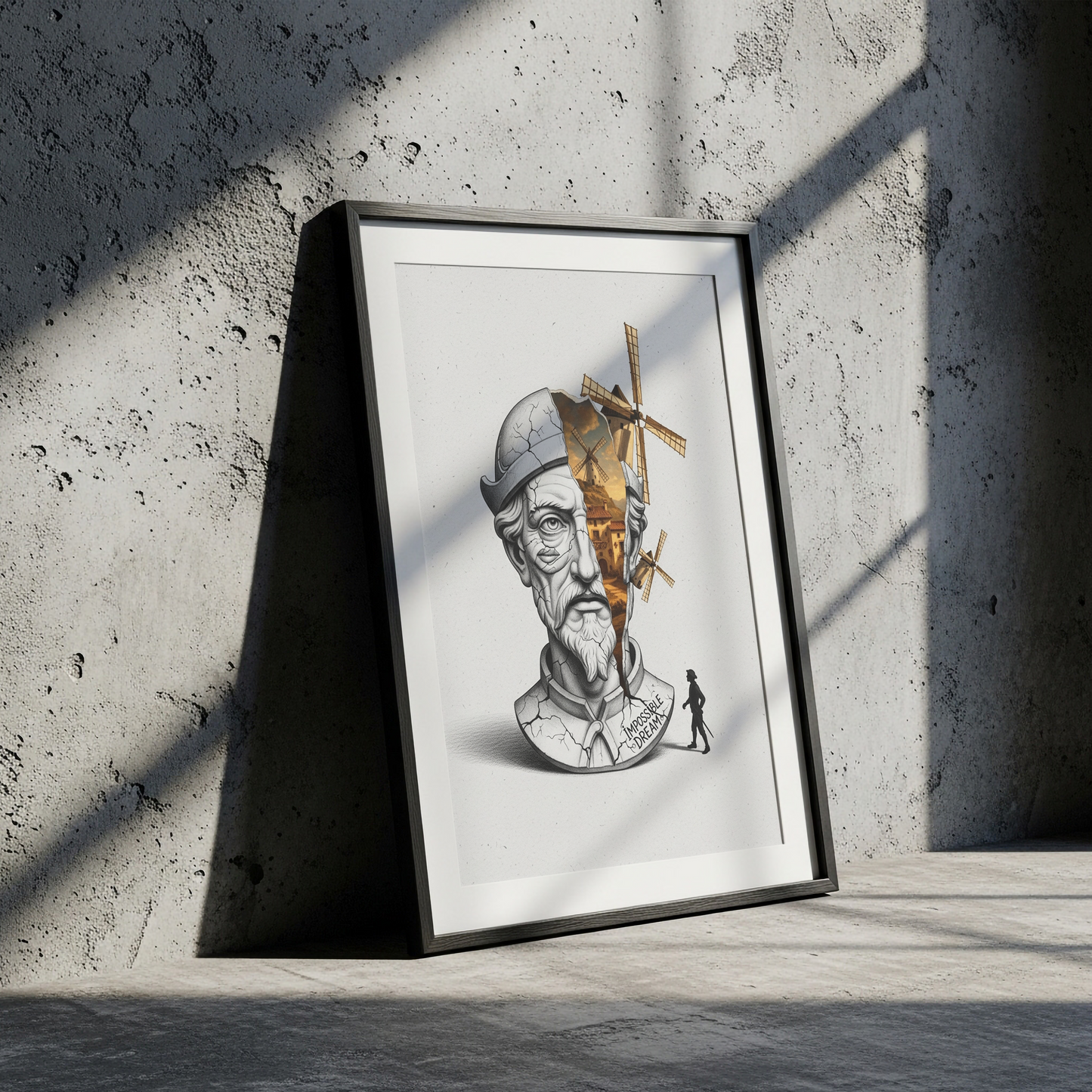 Impossible to Dream: Don Kişot Tablo Boyutlarında ve Yüksek Kaliteli Poster