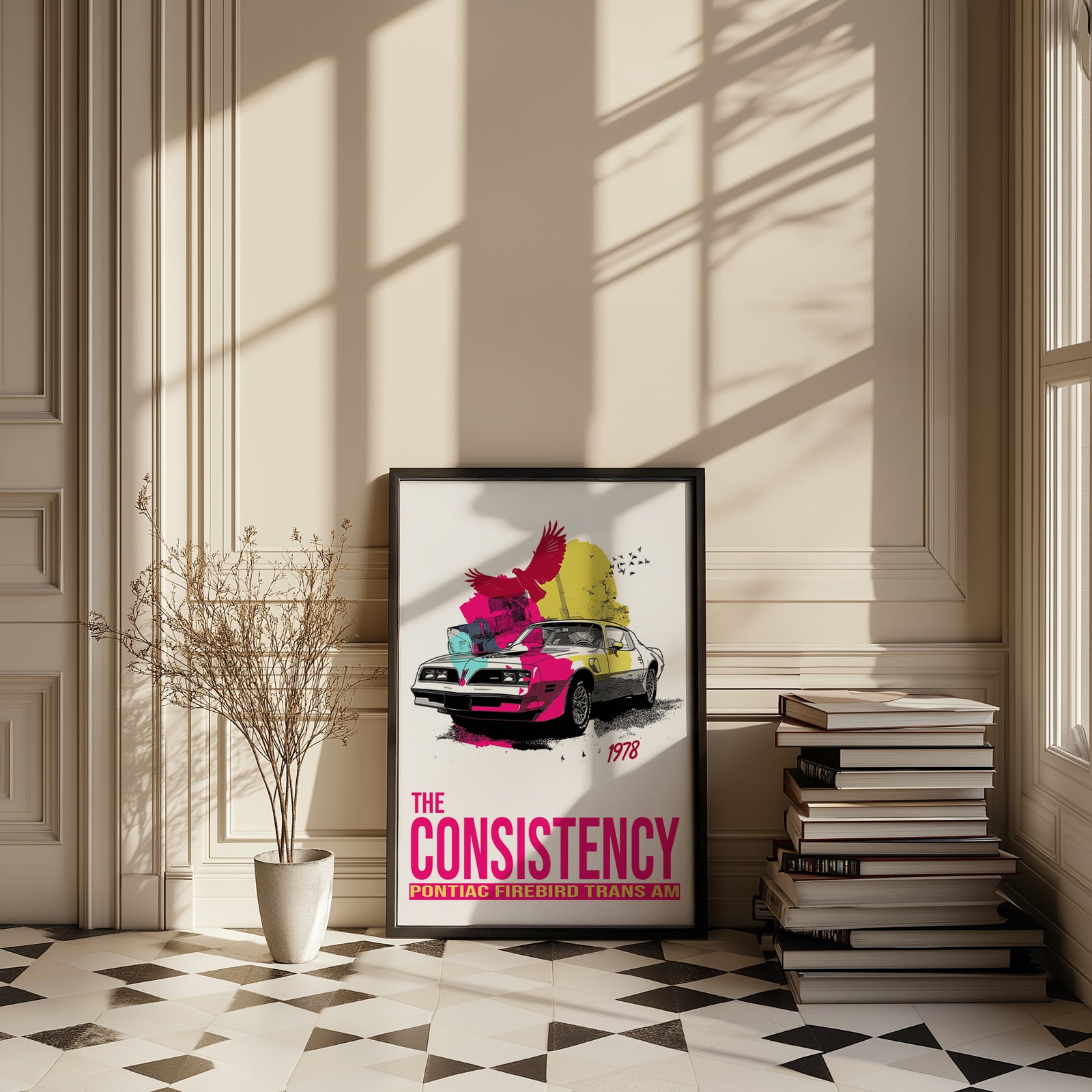 The Consistency Trans Am Wall Art Print — 1978 Pontiac Firebird Poster