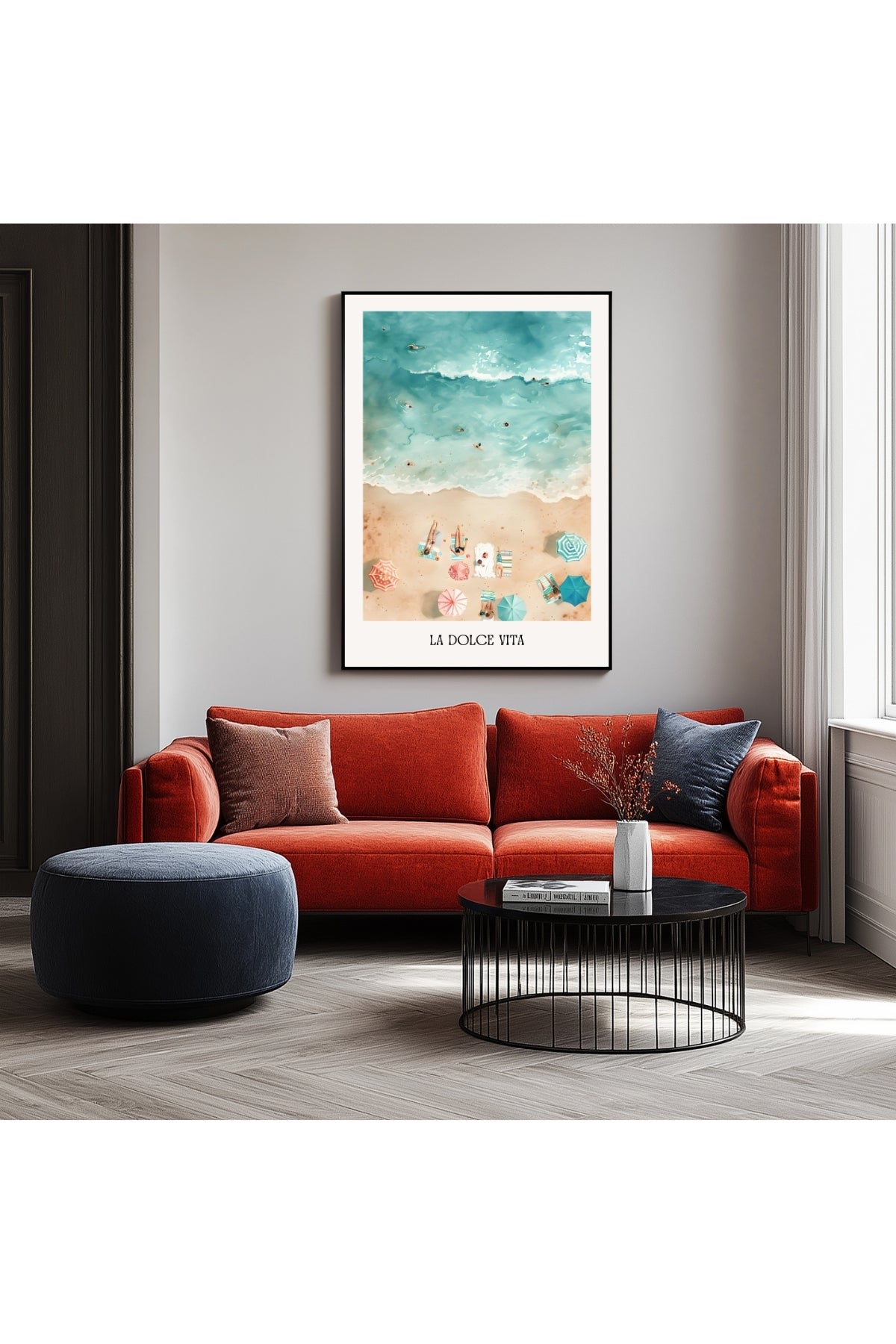 La Dolce Vita Wall Art Print — Italian Sweet Life Quote Poster