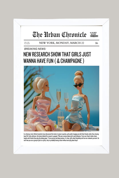 Beach Babes –  Tablo Boyutlarında ve Yüksek Kaliteli Poster