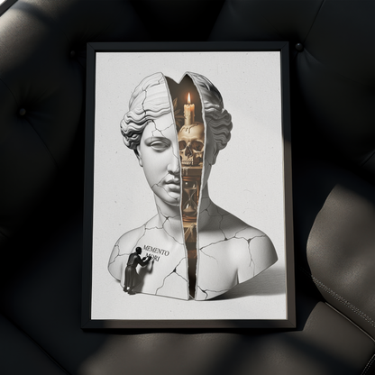 Memento Mori Tablo Boyutlarında ve Yüksek Kaliteli Poster