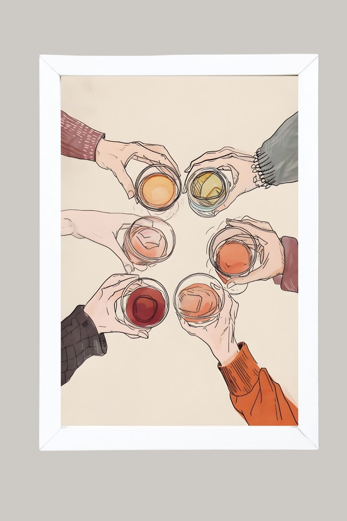 Salude Wall Art Print — Spanish Cheers Toast Quote Poster