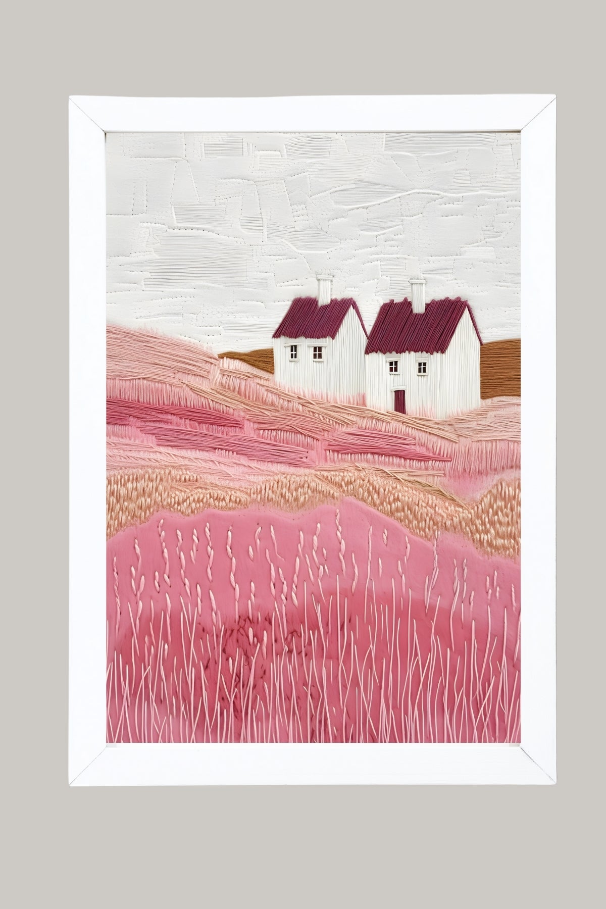 Pastel Heaven Wall Art Print — Soft Dreamy Aesthetic Poster