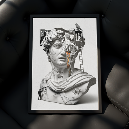 The Scream of War: Guernica Tablo Boyutlarında ve Yüksek Kaliteli Poster