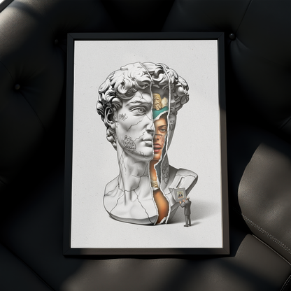 Katmanlar - Sürrealist Tablo Boyutlarında ve Yüksek Kaliteli Poster