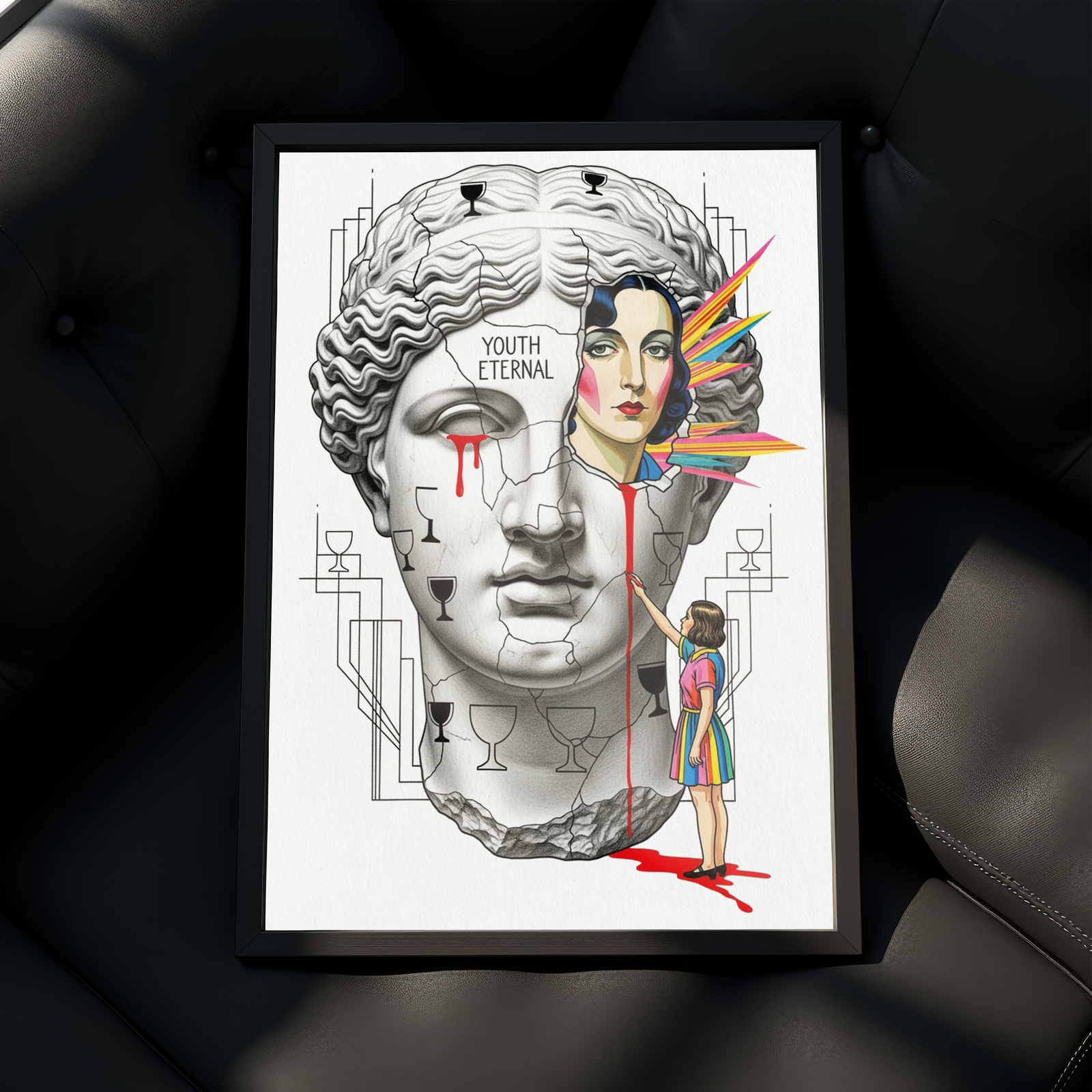 Youth Eternal Venus — Surreal Wall Art Print