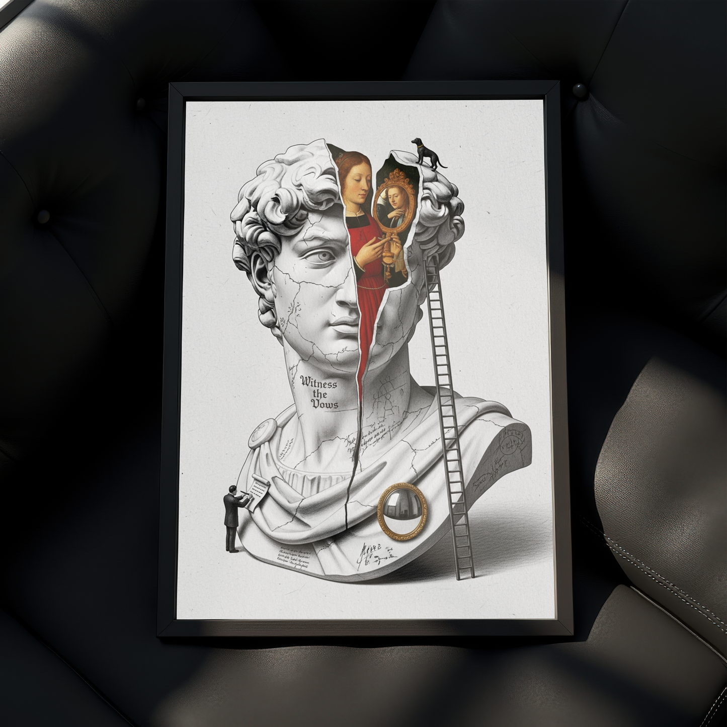 Witness the Vows: Rönesans Tablo Boyutlarında ve Yüksek Kaliteli Poster