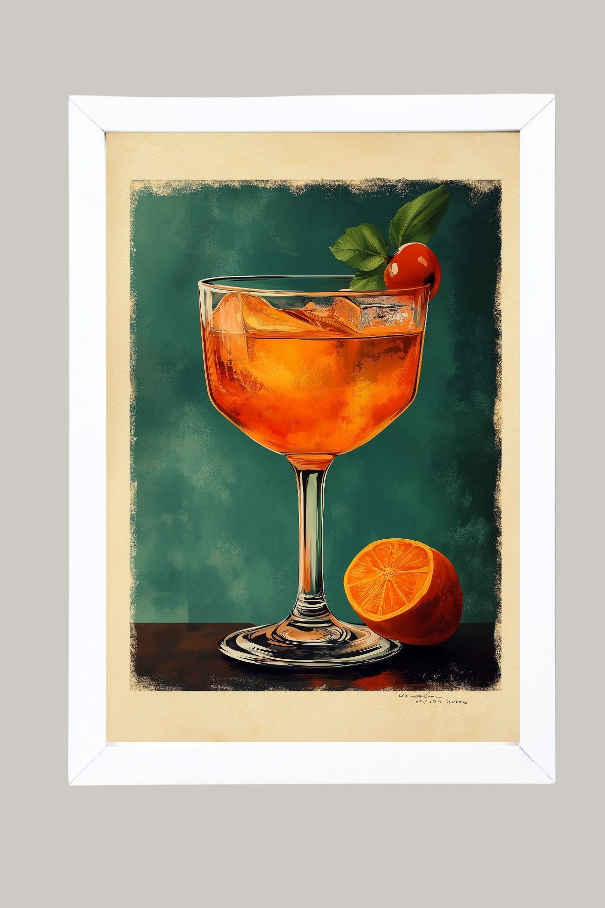 Italian Dream Wall Art Print — Tuscan Mediterranean Aesthetic Poster