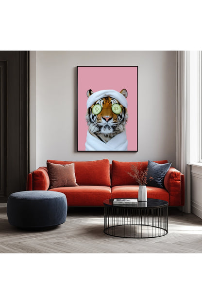 Tiger Retreat –  Tablo Boyutlarında ve Yüksek Kaliteli Poster