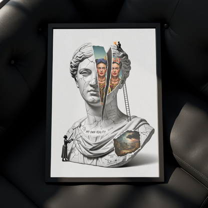 My Own Reality: Frida Tablo Boyutlarında ve Yüksek Kaliteli Poster