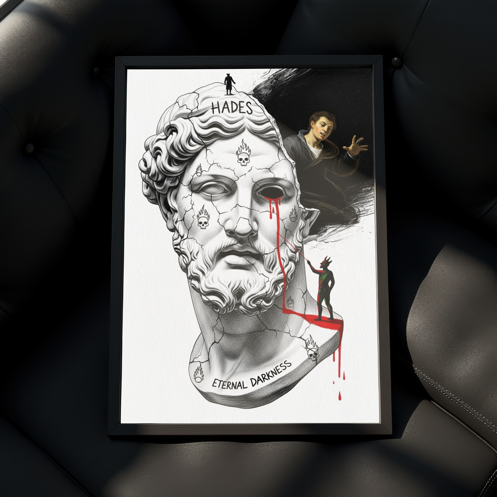 Eternal Darkness — Hades Mythology Wall Art Print