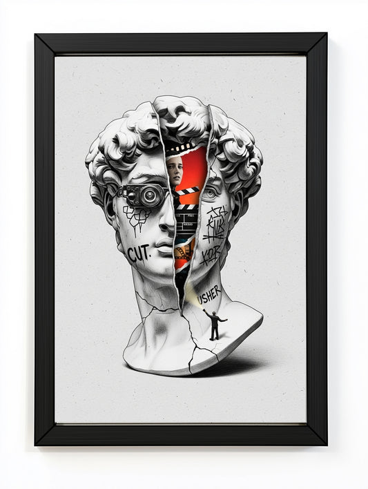 Cut: Sinema Tablo Boyutlarında ve Yüksek Kaliteli Poster