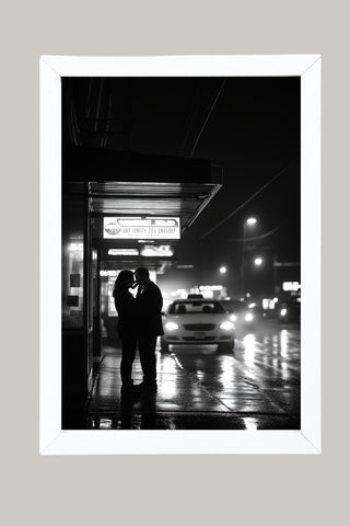 Window of Love Wall Art Print — Romantic View Poster